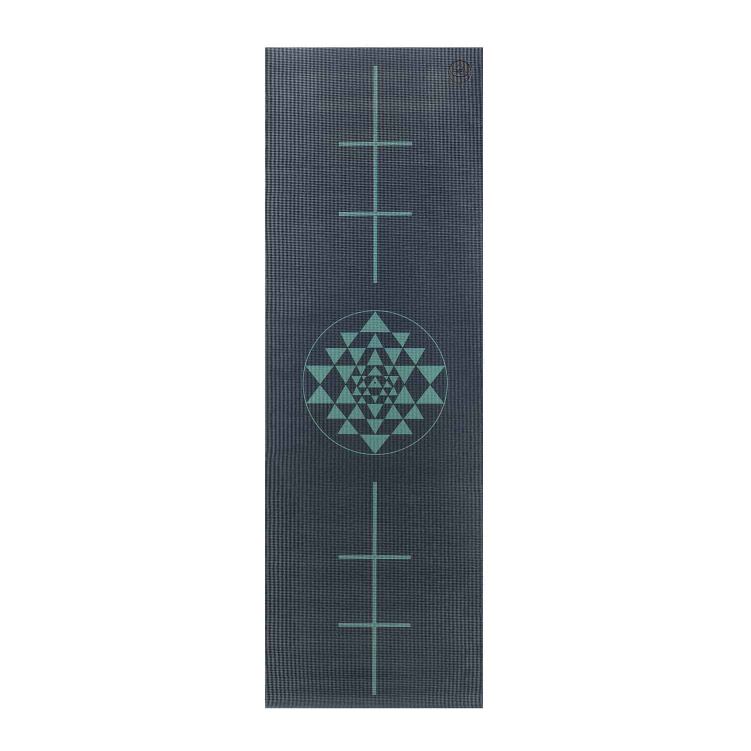 undefined | Tapete de yoga estampado Leela Yantra – 4.5mm PVC ecológico