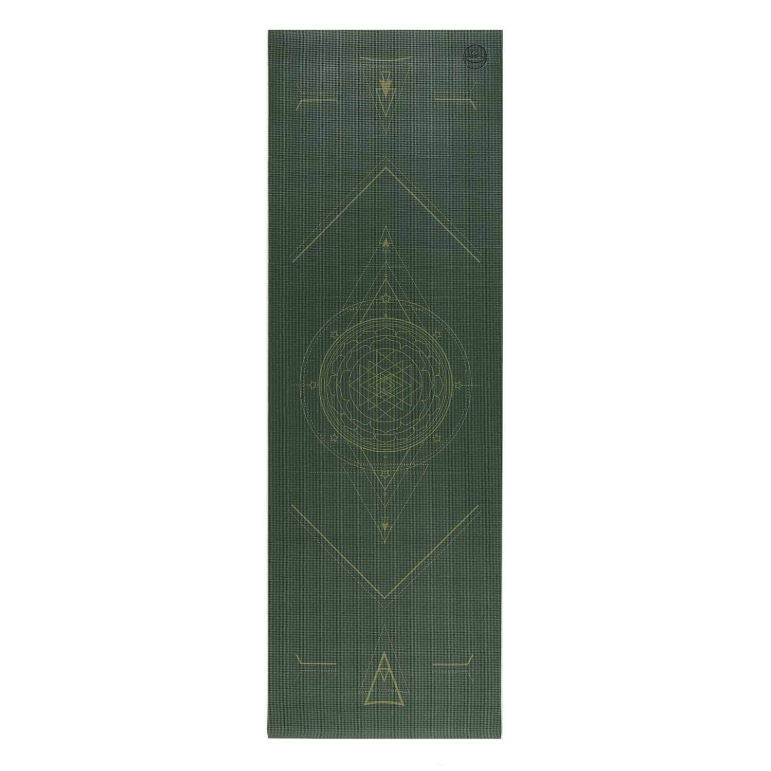 undefined | Tapete de yoga estampado Leela Yantra Cosmic- 4.5mm PVC ecológico