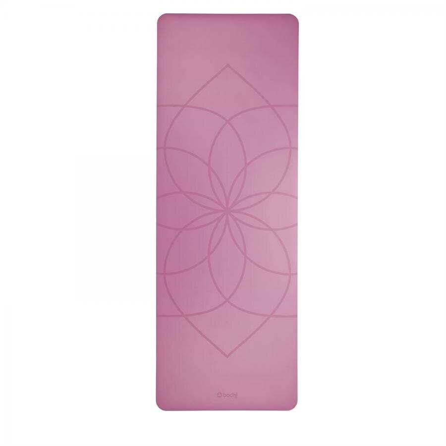 undefined | Tapete de yoga estampado Phoenix lavanda – 4mm PU borracha natural