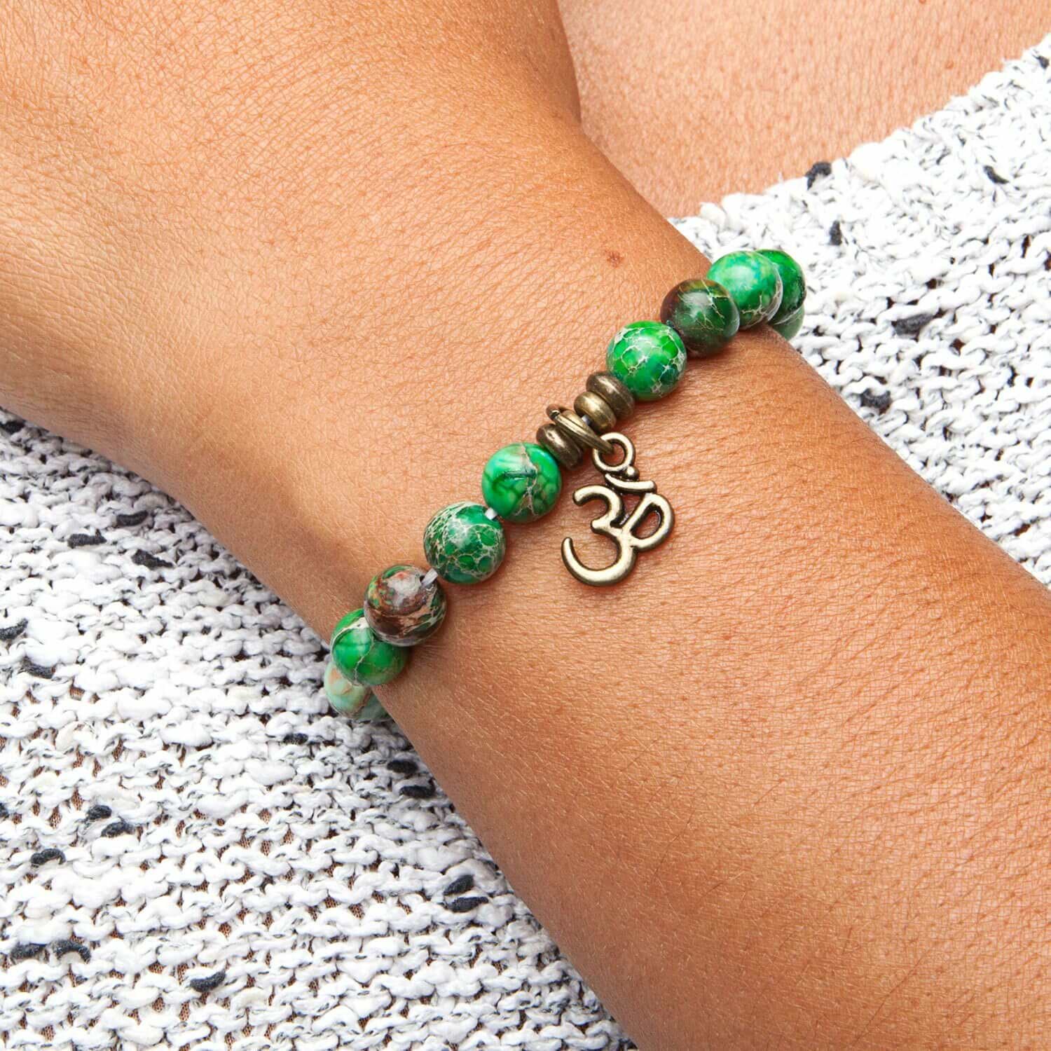 undefined | Pulseira Mala Jaspe Imperial