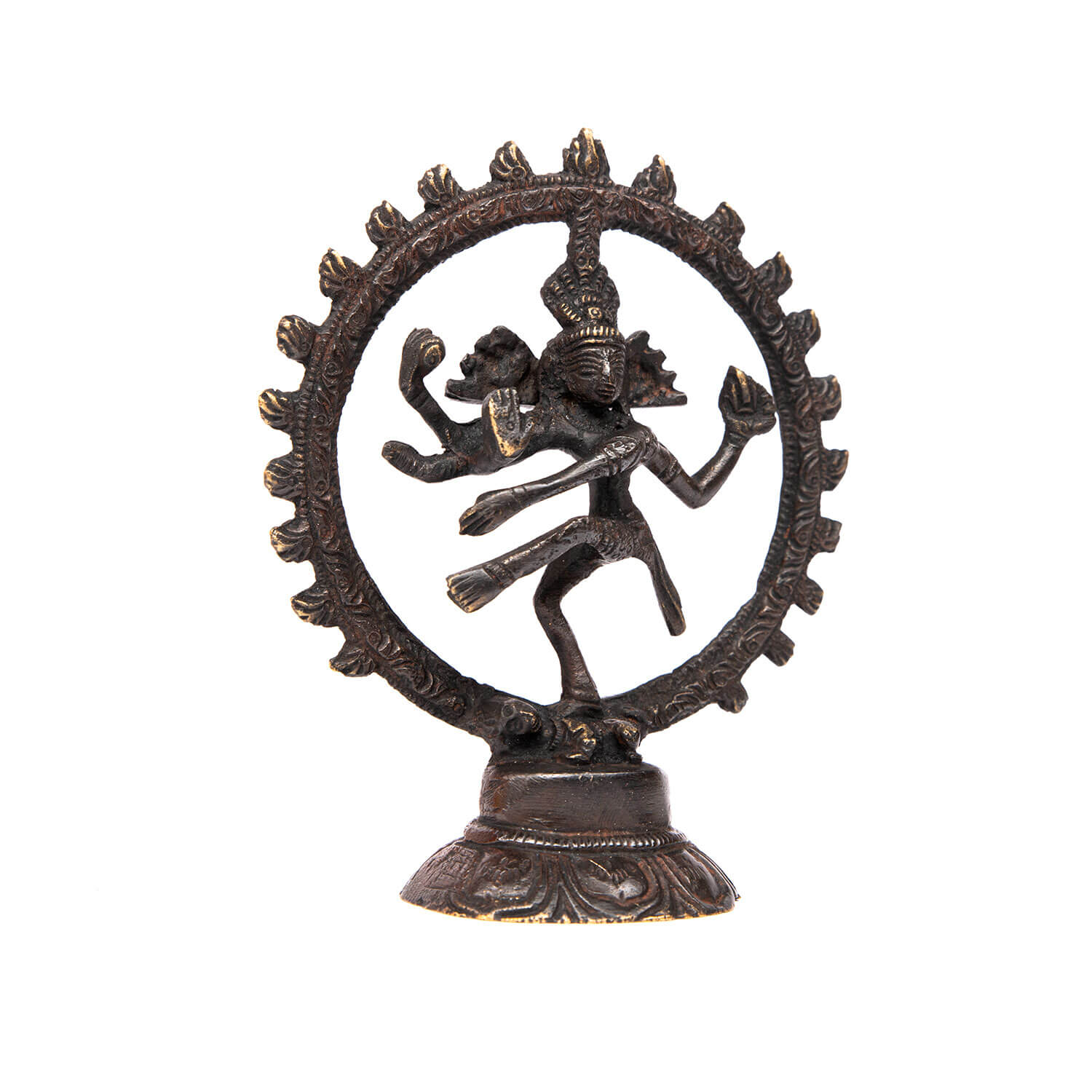 undefined | Estátua Shiva Nataraja  - Bronze 13cm