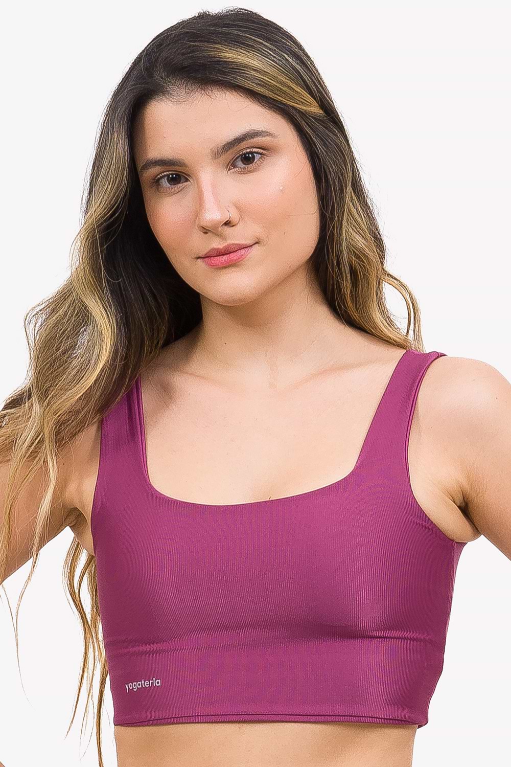undefined | Top Cropped Space - Soft Shine