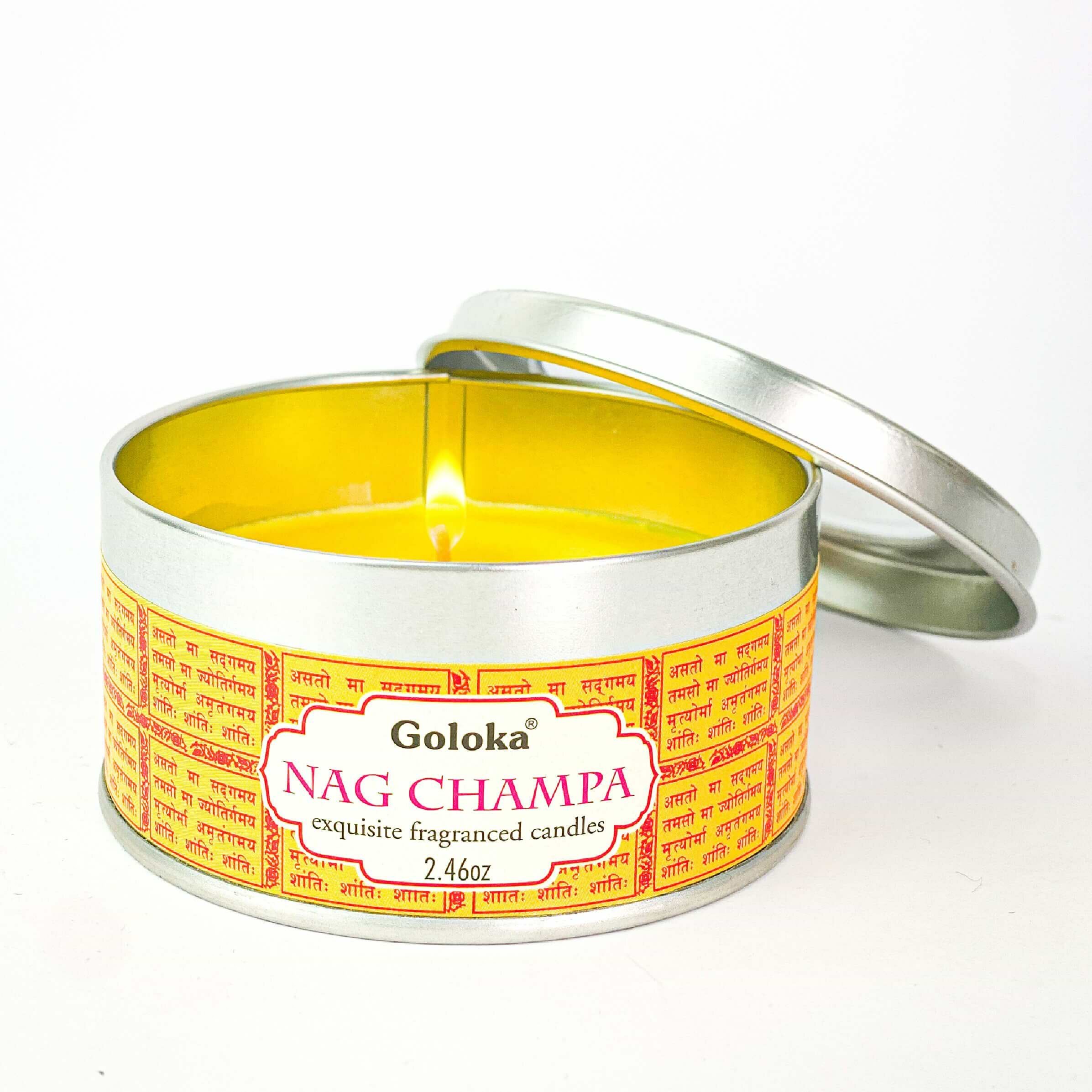 undefined | Vela Aromática Nag Champa Goloka