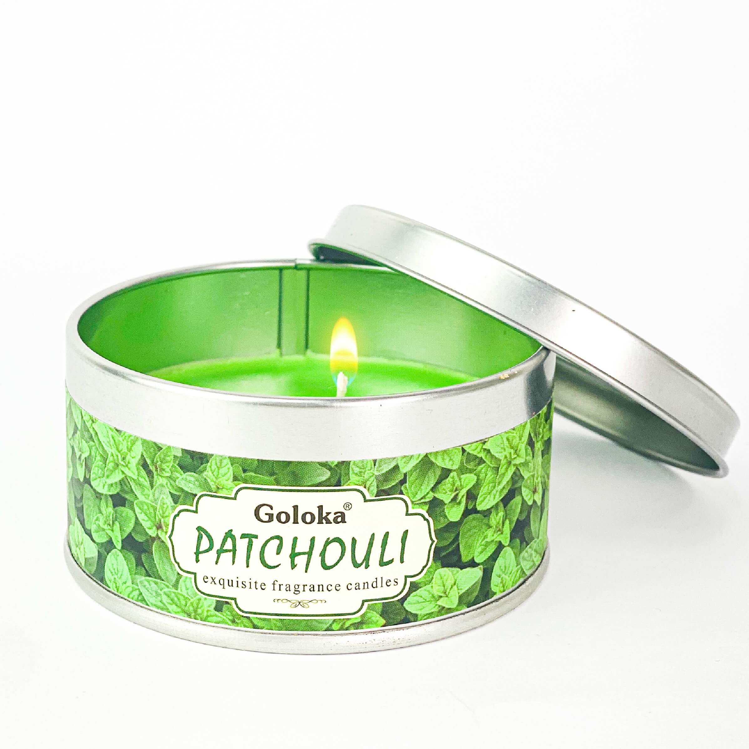undefined | Vela Aromática Patchouli Goloka