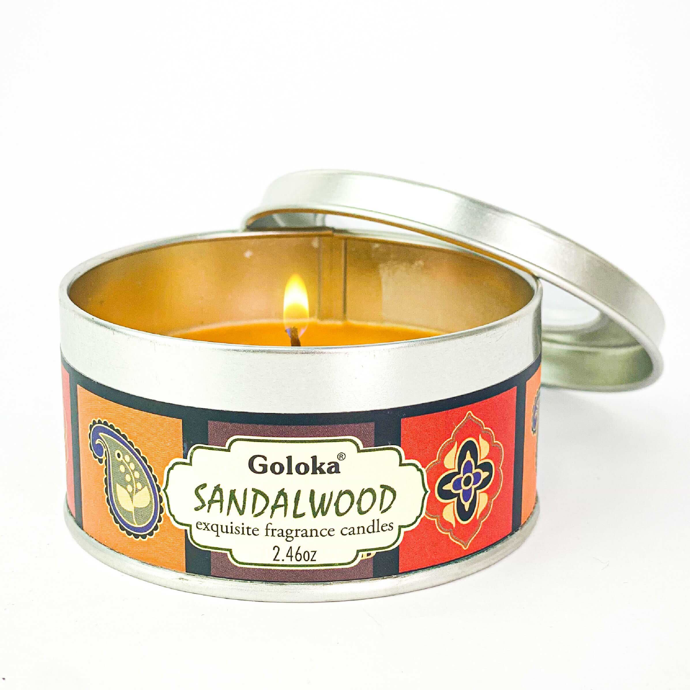 undefined | Vela Aromática Sândalo Goloka