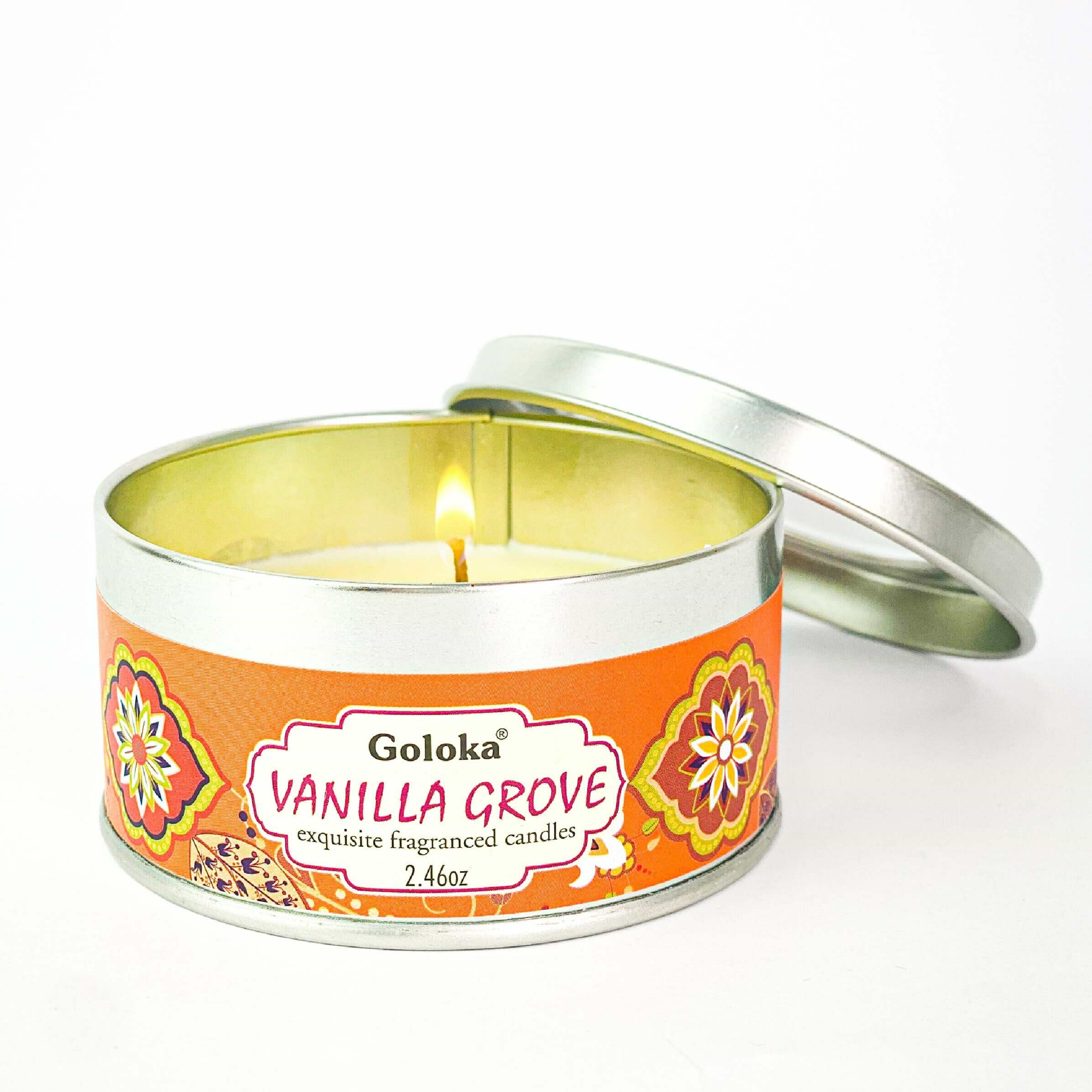 undefined | Vela Aromática Vanilla Goloka