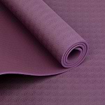 lotus pro TPE yogateria tapete yoga roxo ameixa 2