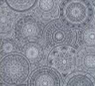 mandala / azul escuro