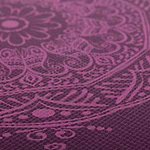 tapete yoga estampado mandala ameixa roxa pvc 4.5mm 8