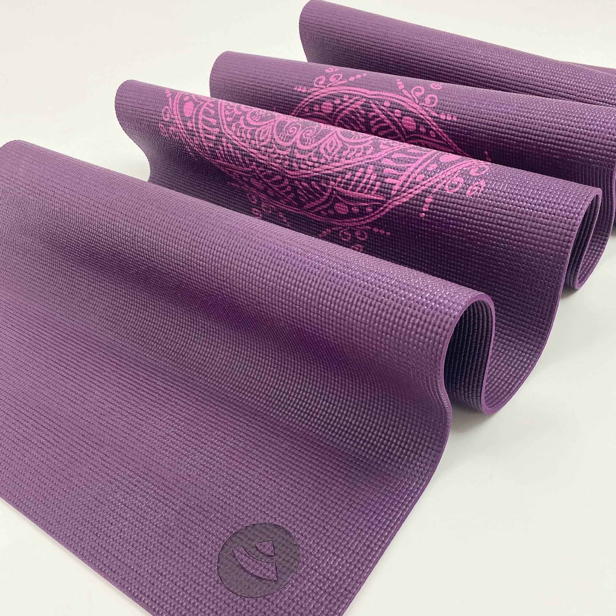 Tapete de yoga estampado Leela Mandala – 4.5mm PVC ecológico 13 tapete-yoga-leela-mandala-yogateria-ameixa-5