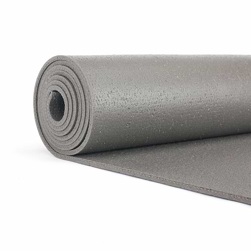 Rishikesh tapete yoga pvc 4.5mm yogateria beige escuro 1 Tapete de yoga Rishikesh – 4.5mm PVC premium ecológico