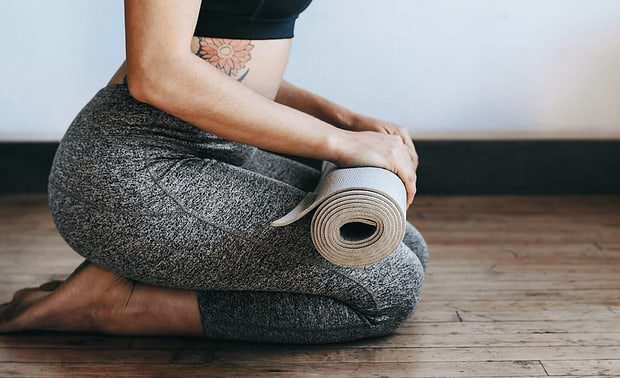 Como cuidar do tapete de yoga 4