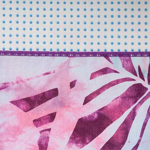 Toalha de Yoga Antiderrapante Art Collection tribal folha do artico 4 Toalha de Yoga Antiderrapante Art Collection tribal folha do artico 4