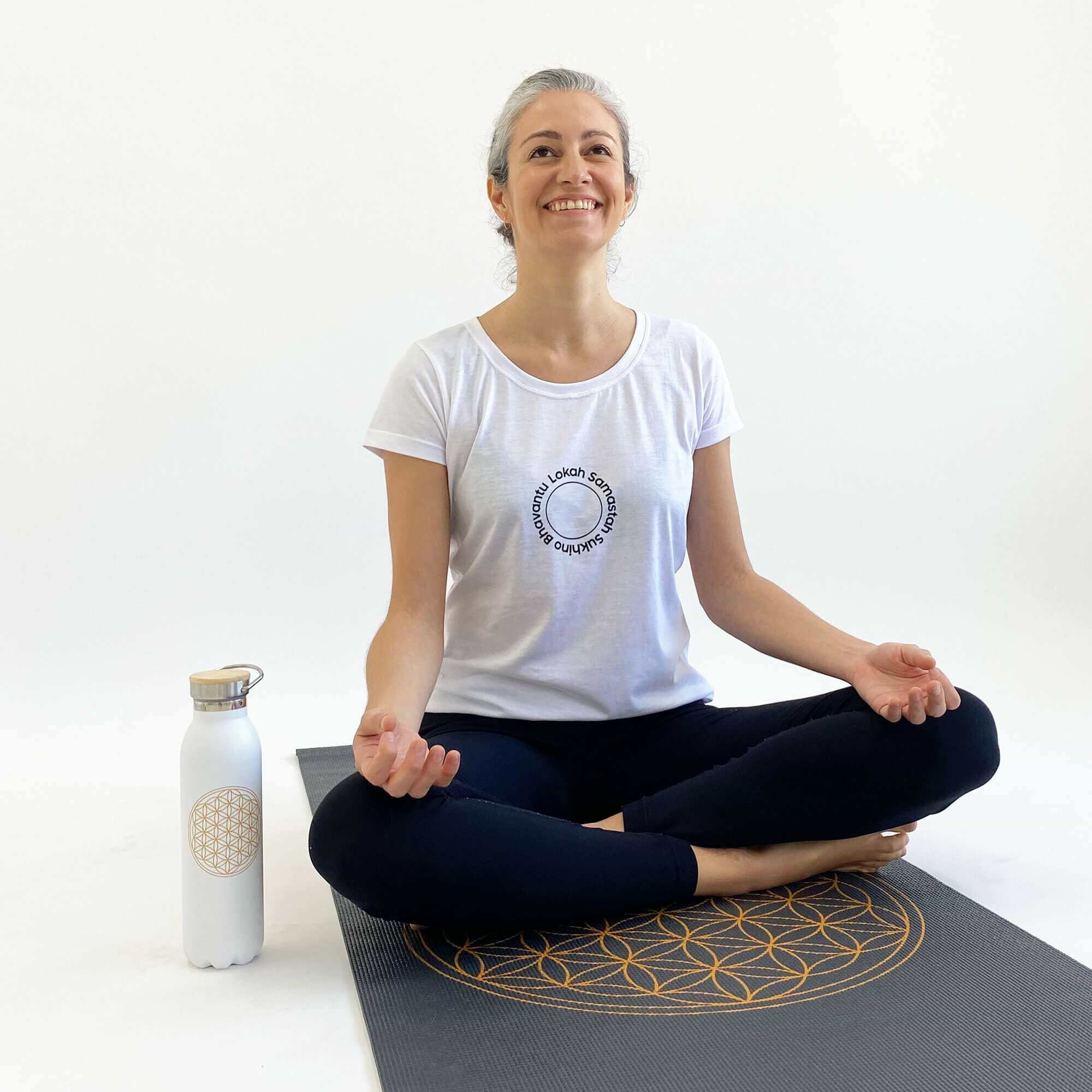 Tapete de yoga estampado Leela Flor da Vida – 4.5mm PVC ecológico 25 tapete-yoga-flordavida-yogateria-grafite-1