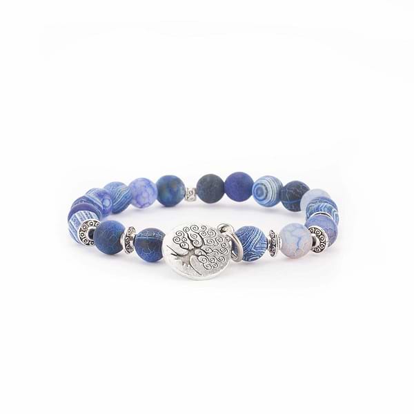 Pulseira Mala Ágata Azul 3