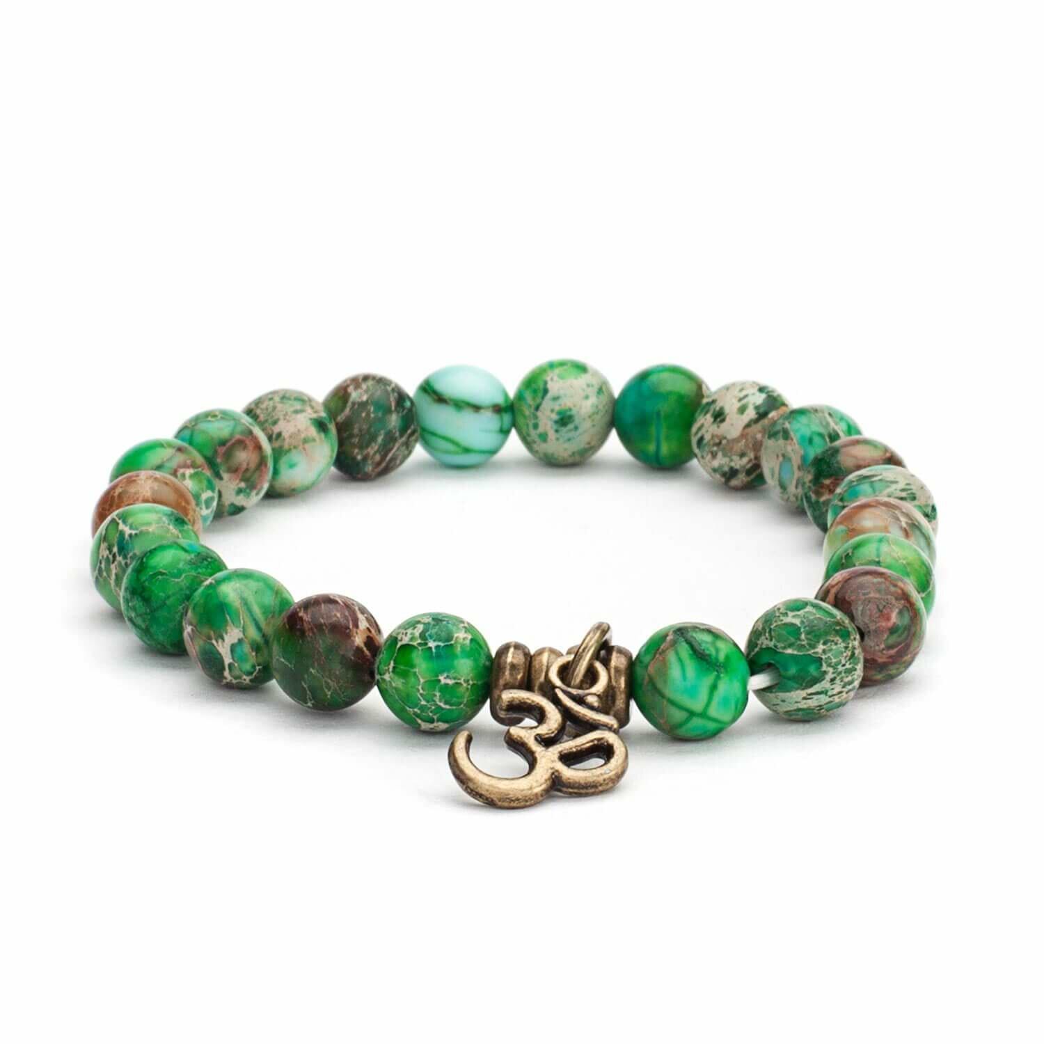 undefined | Pulseira Mala Jaspe Imperial