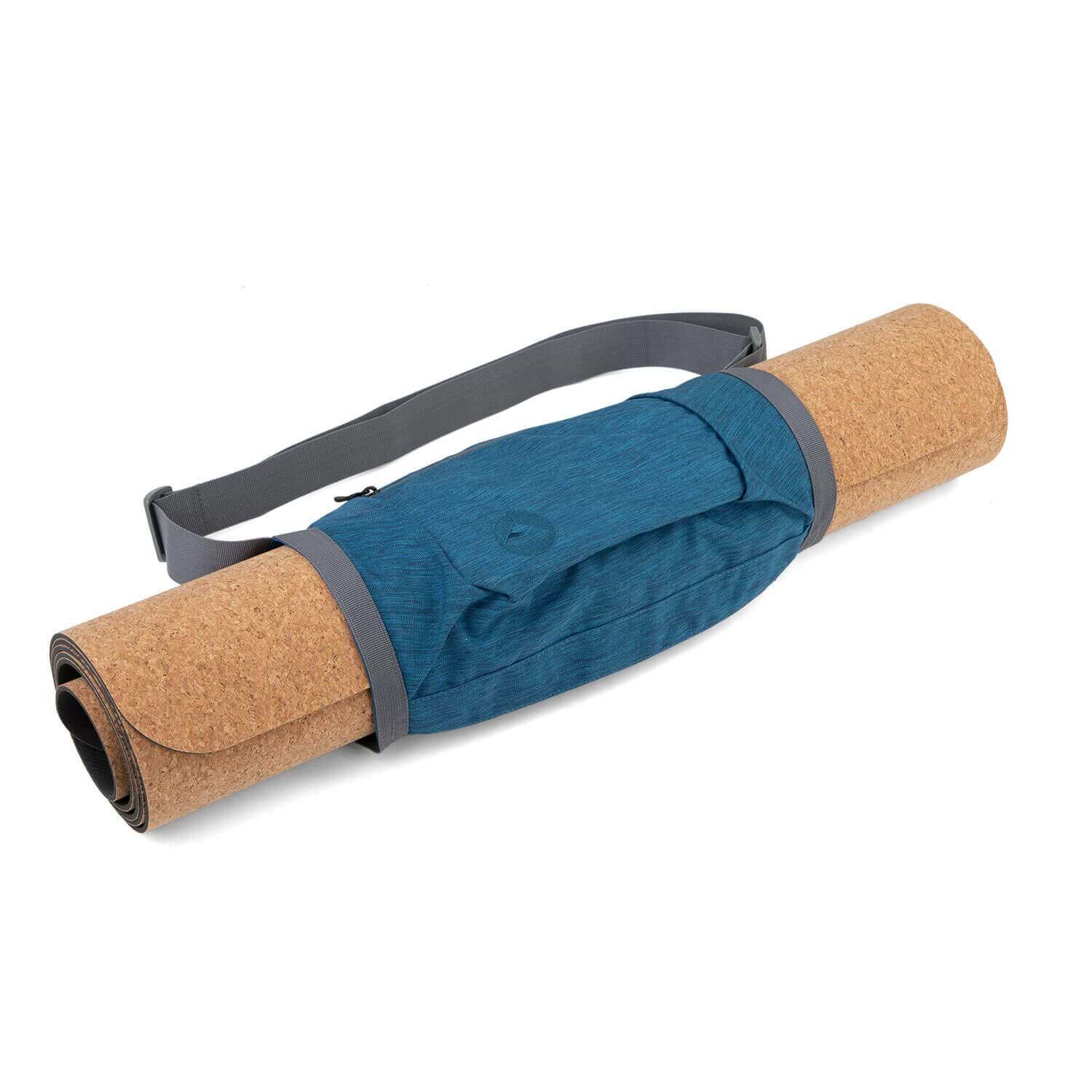 Tapete de yoga estampado Phoenix verde folha – 4mm PU borracha natural 6