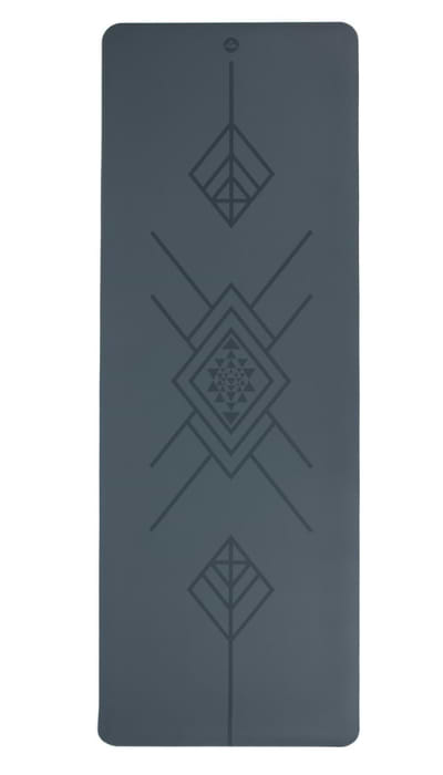 Tapete de yoga estampado Phoenix azul grafite  – 4mm PU borracha natural 5