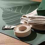 Tapete de yoga estampado Phoenix verde floresta  – 4mm PU borracha natural