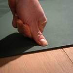 Tapete de yoga estampado Phoenix verde floresta  – 4mm PU borracha natural