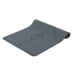 Tapete de yoga estampado Phoenix azul grafite  – 4mm PU borracha natural