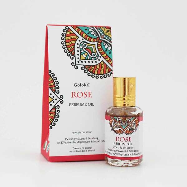 Perfume Indiano Rosa Goloka 10