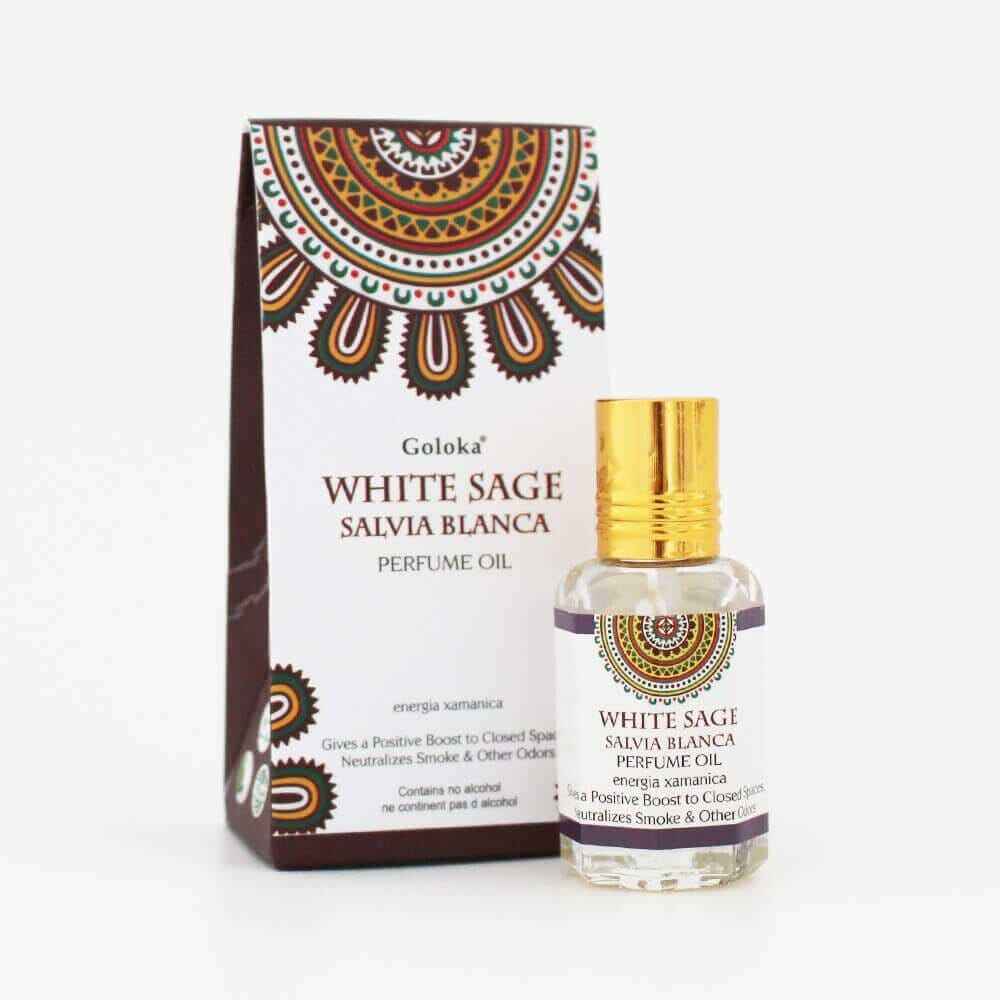Perfume Indiano Sálvia Branca Goloka