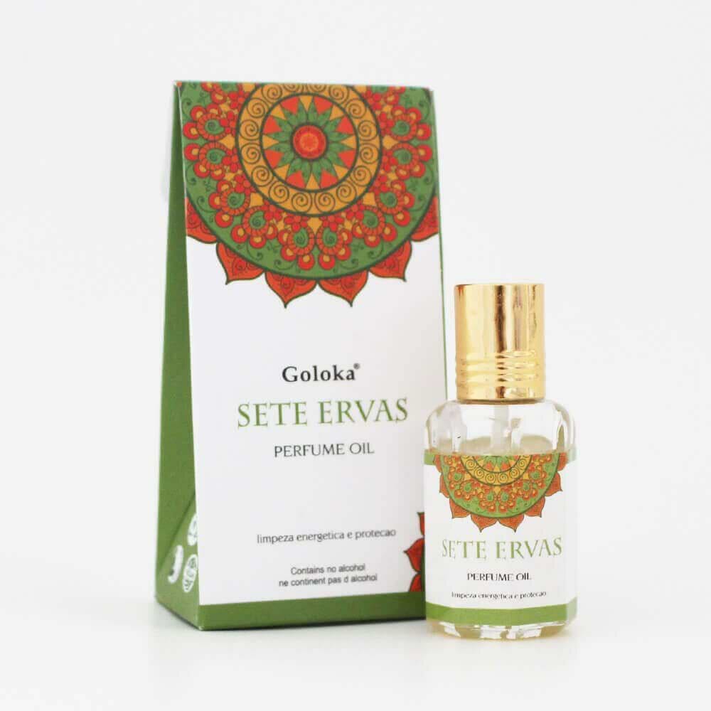 Perfume Indiano Sete Ervas Goloka