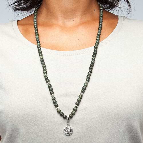 japamala-pulseira-colar-serpentinita-yogateria-3 Pulseira-Colar Mala Serpentinita