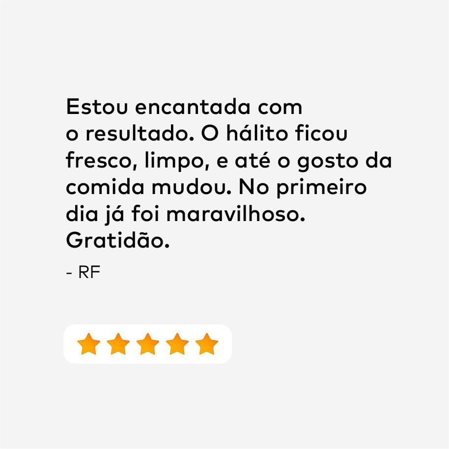 Kit Limpador de Língua de Cobre e Estojo Inox 14 amazon-premium-depoimento-11