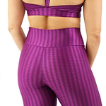 Calça Legging com Textura Ganga