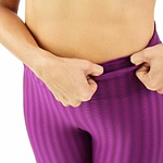 Calça Legging com Textura Ganga