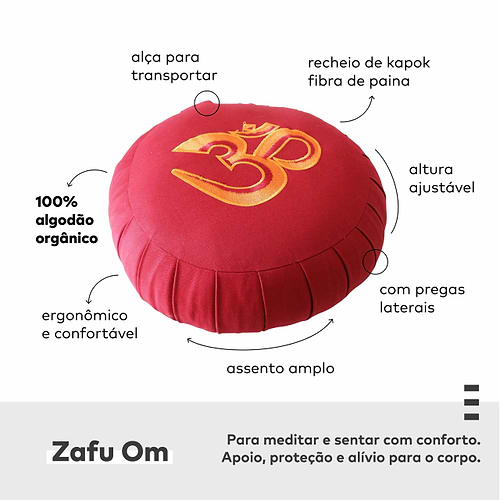 zafu-02 Zafu Eco Om – Almofada pufe