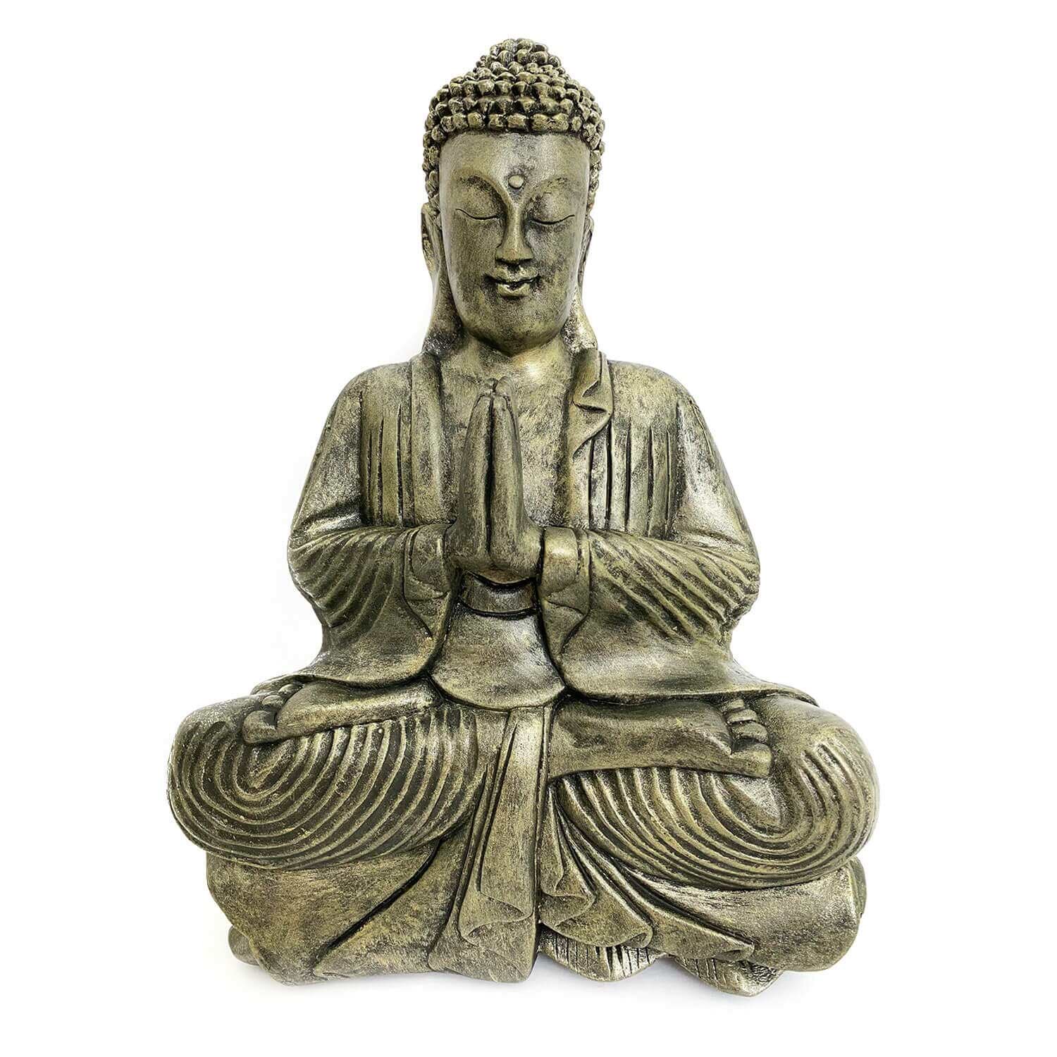undefined | Estátua Buddha Oração - Namaskara Mudra