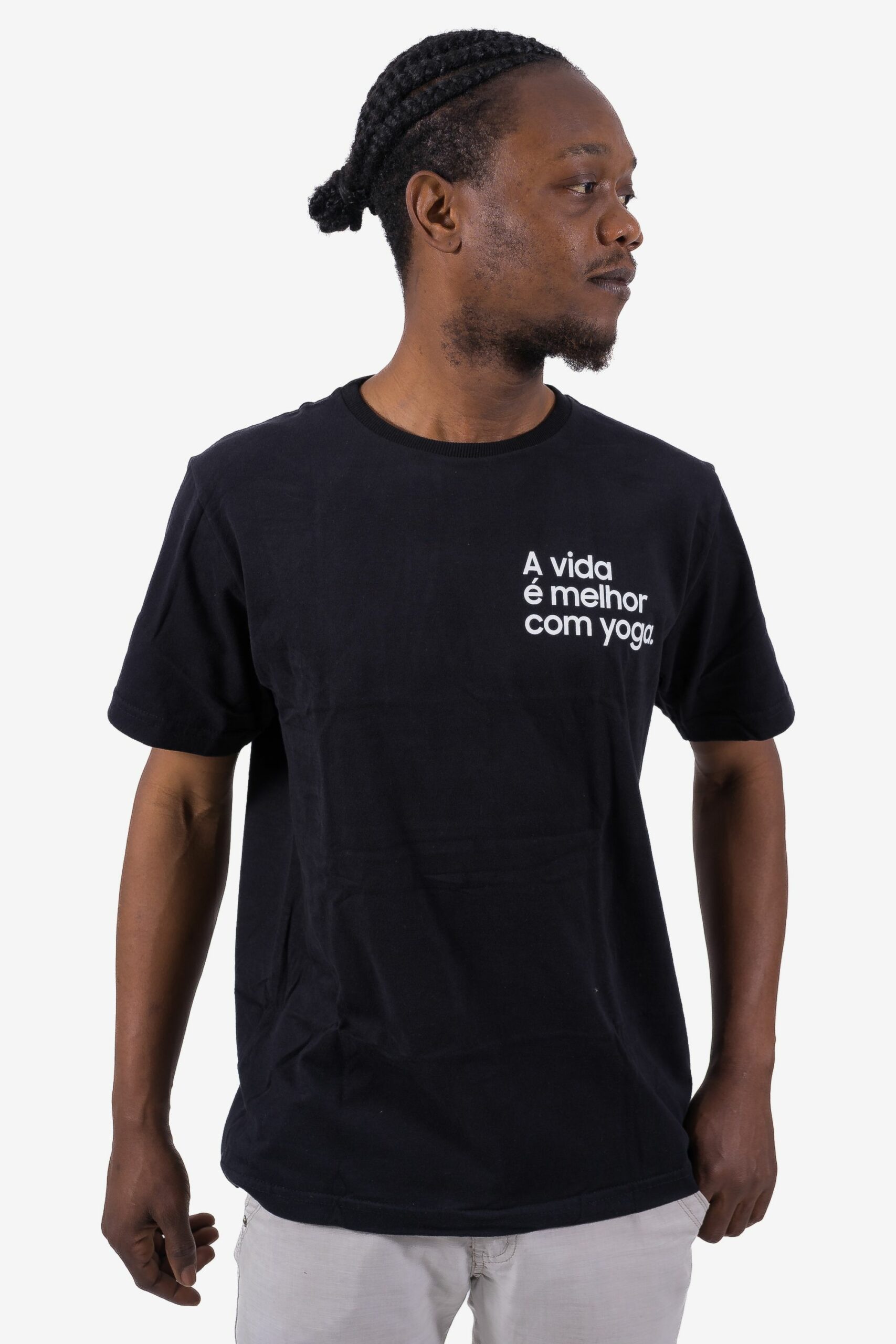 Camiseta A vida é melhor com yoga — imagem 8