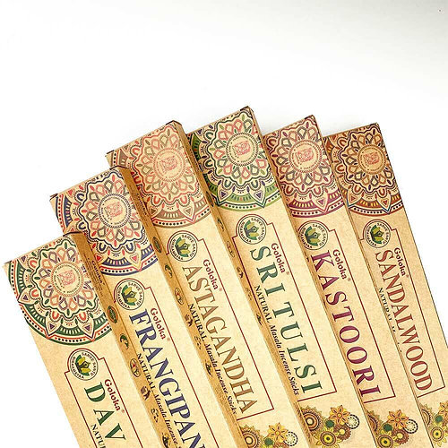 organicos-incenso-caixa-yogateria Incenso Orgânico Massala Sandalwood Goloka