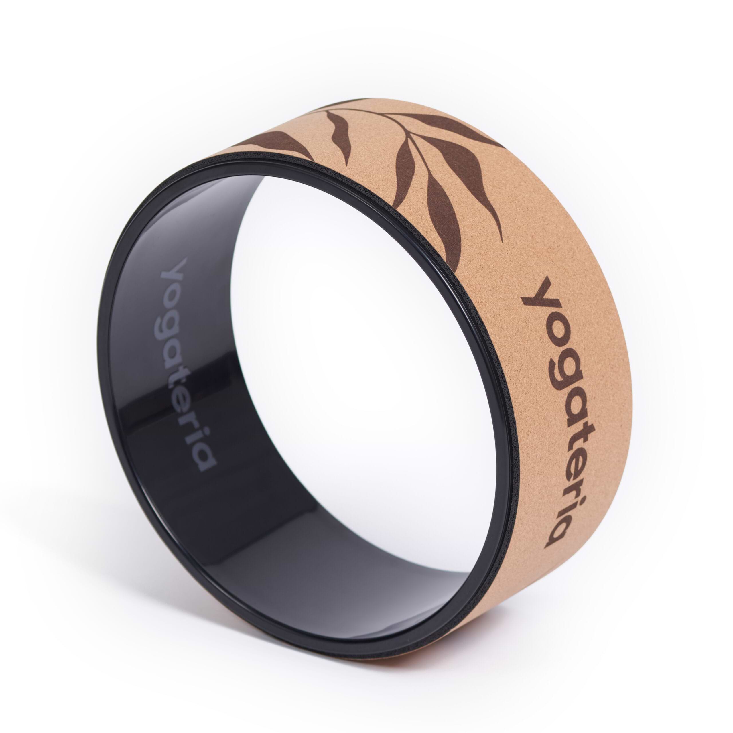 Roda de Yoga Folhas Cortiça Natural