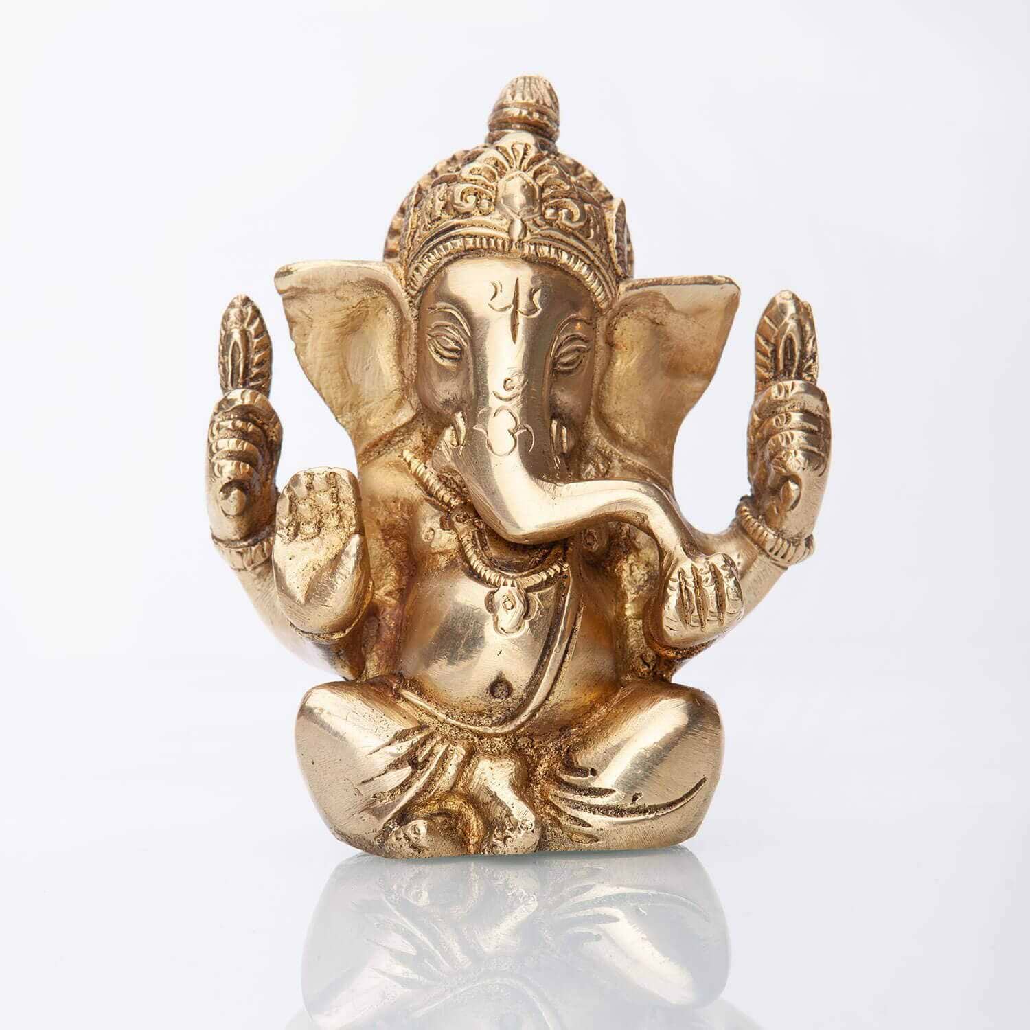 undefined | Estátua Ganesha - Bronze