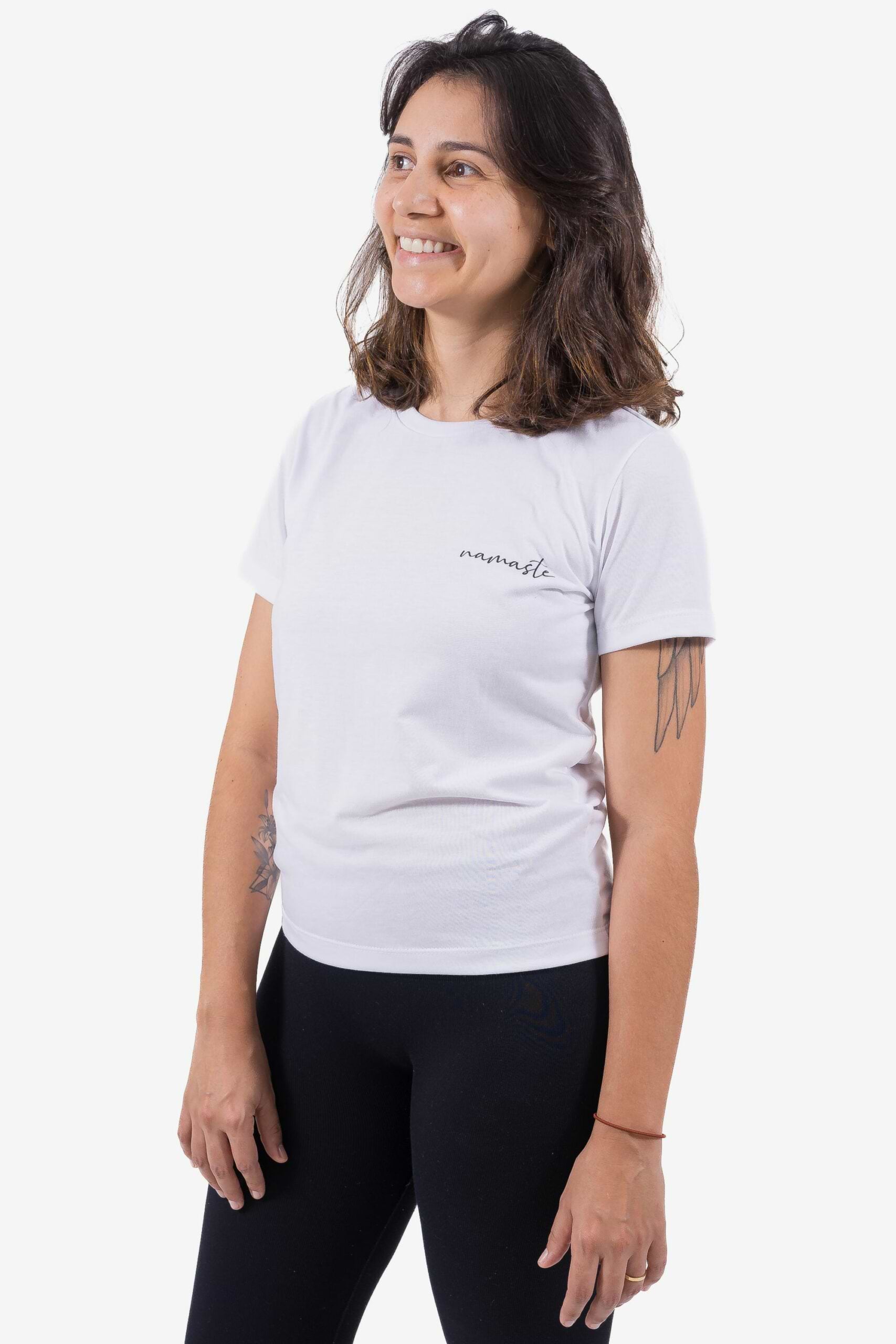 Camiseta Namaste Caligrafia — imagem 3