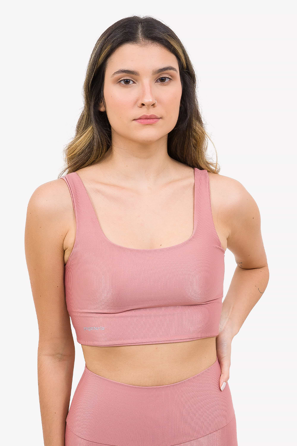 undefined | Top Cropped Space - Soft Shine