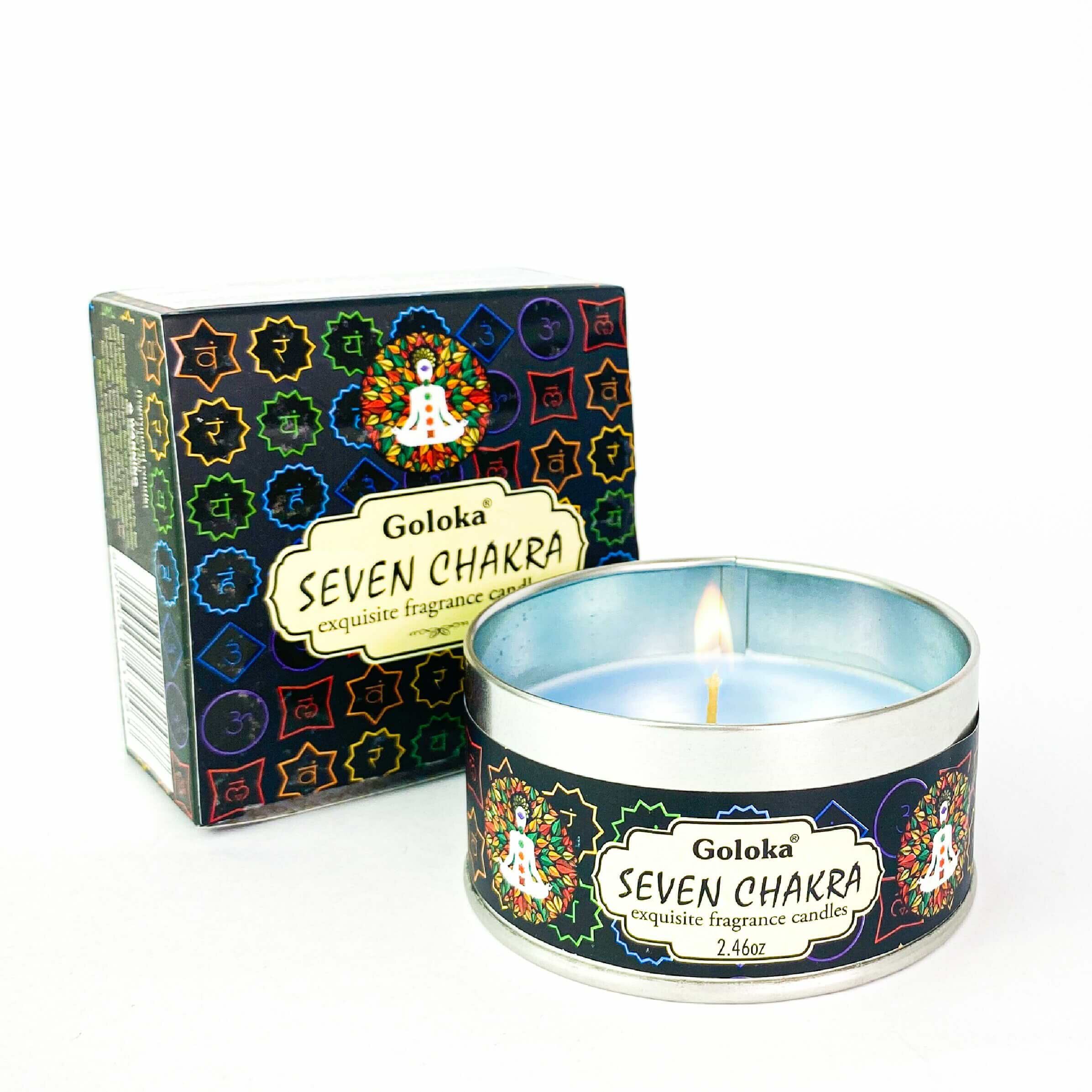 Vela Aromática Chakra Goloka