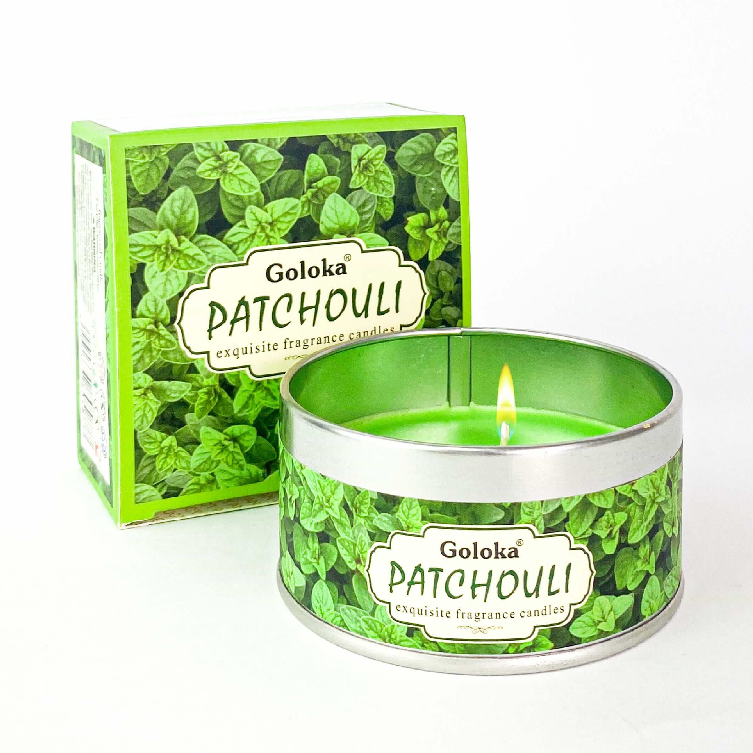 undefined | Vela Aromática Patchouli Goloka