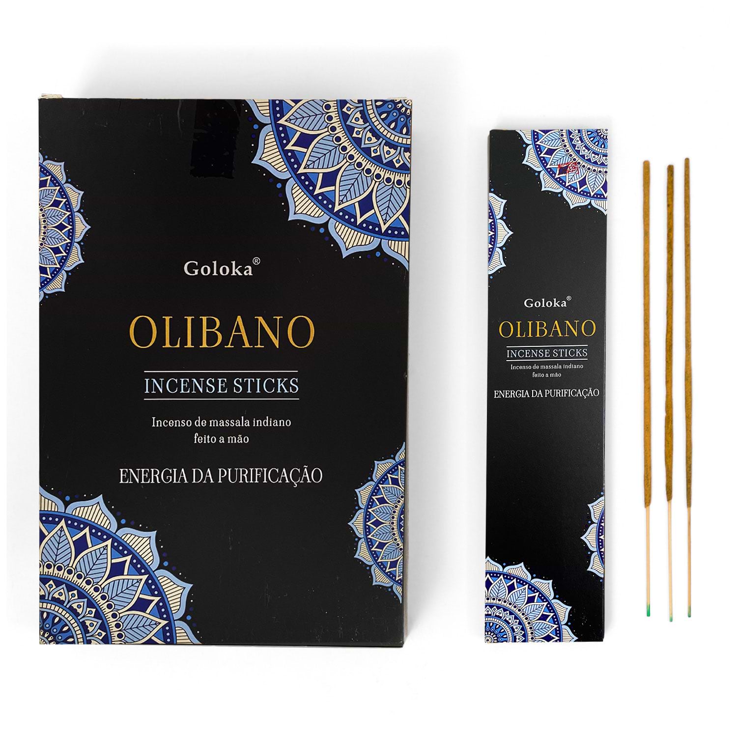 undefined | Incenso Massala Olíbano Goloka