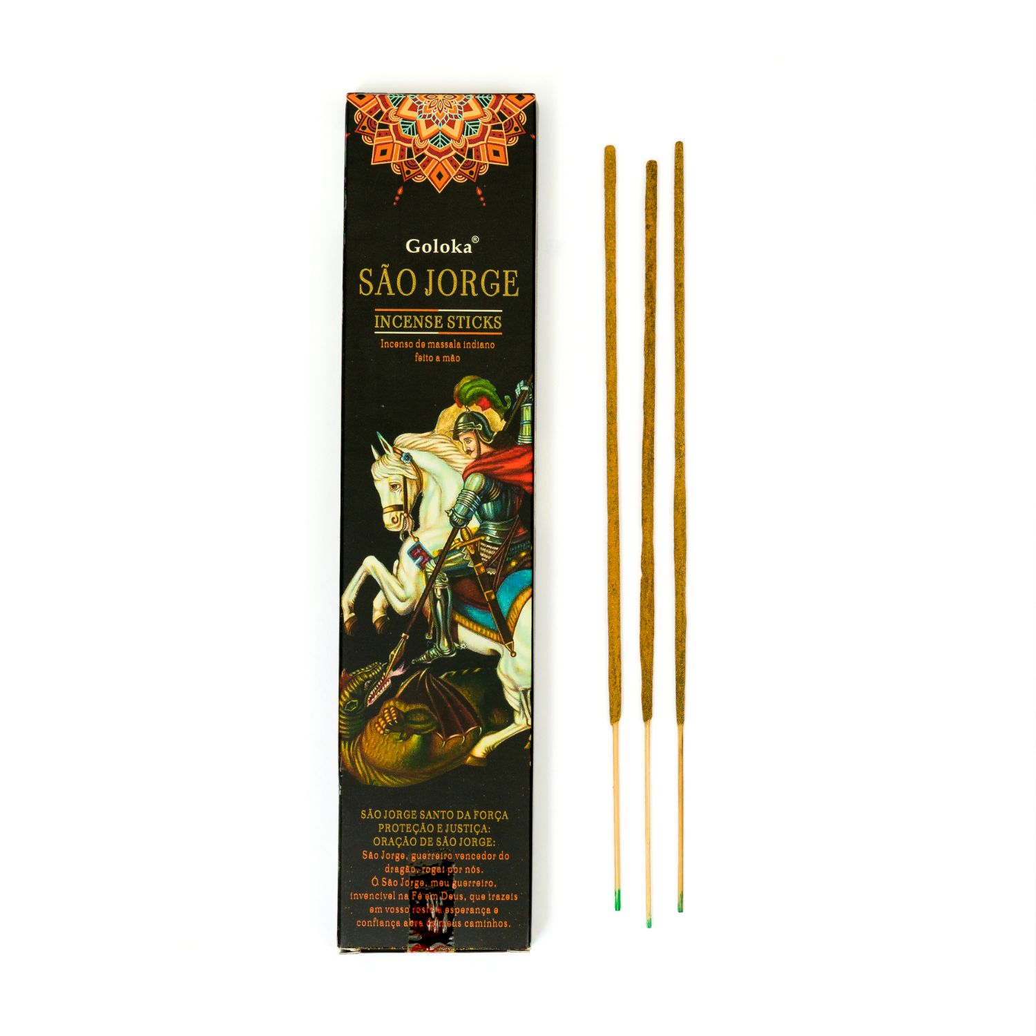 Incenso Massala São Jorge Goloka