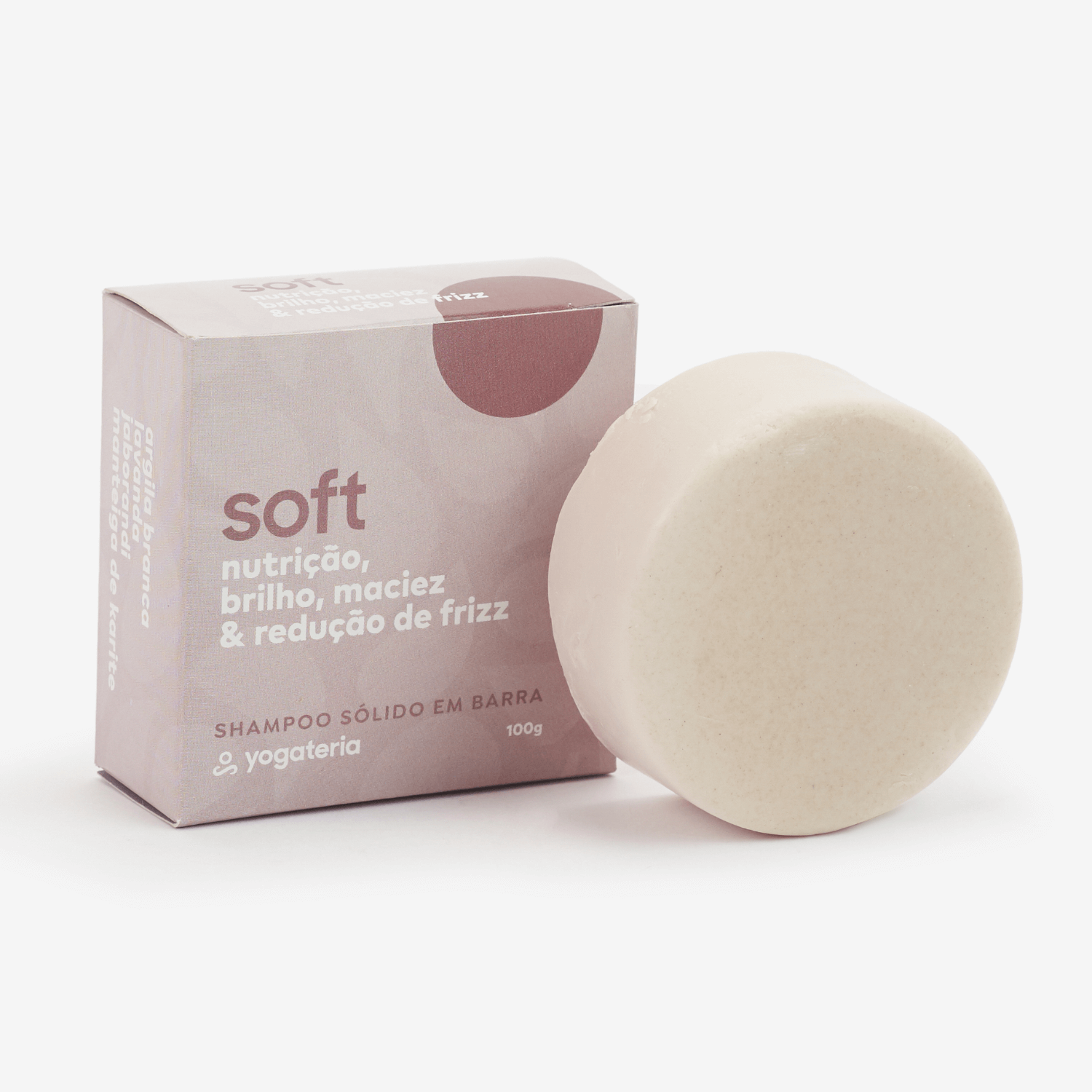 undefined | Shampoo Sólido em Barra Soft - Nutrição, brilho, maciez e anti-frizz