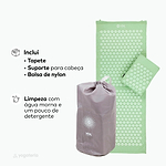 Tapete e Almofada de Acupressão e Massagem Vital - Grande
