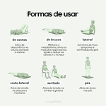 Tapete e Almofada de Acupressão e Massagem Vital - Grande