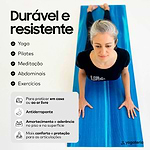Tapete de yoga estampado Ganges – 6mm PVC ecológico