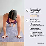 Tapete de yoga estampado Ganges – 6mm PVC ecológico