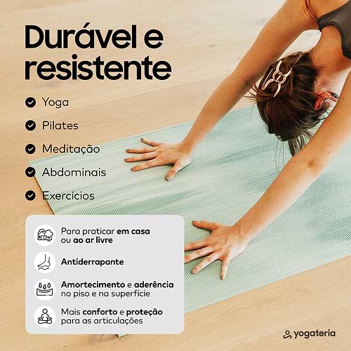 yogateria-tapete-ganges-verde-menta_2 Tapete de yoga estampado Ganges – 6mm PVC ecológico